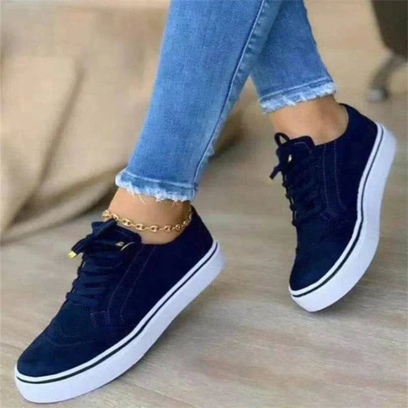 Sneakers donna ortopediche versatili, disponibili in vari colori alla moda per ogni outfit casual.