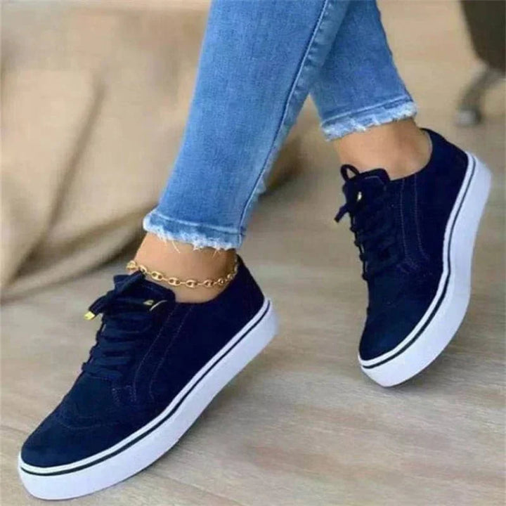 Sneakers donna ortopediche versatili, disponibili in vari colori alla moda per ogni outfit casual.