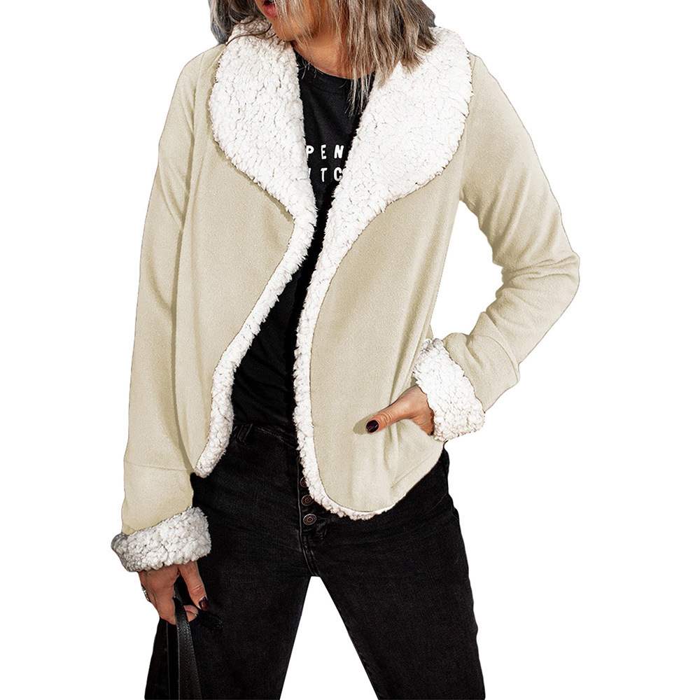 Giacca donna autunnale casual-elegante, tinta unita. Perfetta per un outfit autunnale versatile e alla moda.