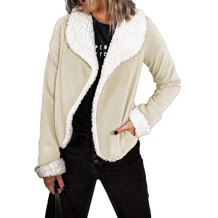 Giacca donna autunnale casual-elegante, tinta unita. Perfetta per un outfit autunnale versatile e alla moda.