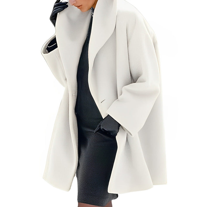 Giacca invernale donna, capospalla caldo e antivento, stile elegante, moda invernale, disponibile in varie taglie.