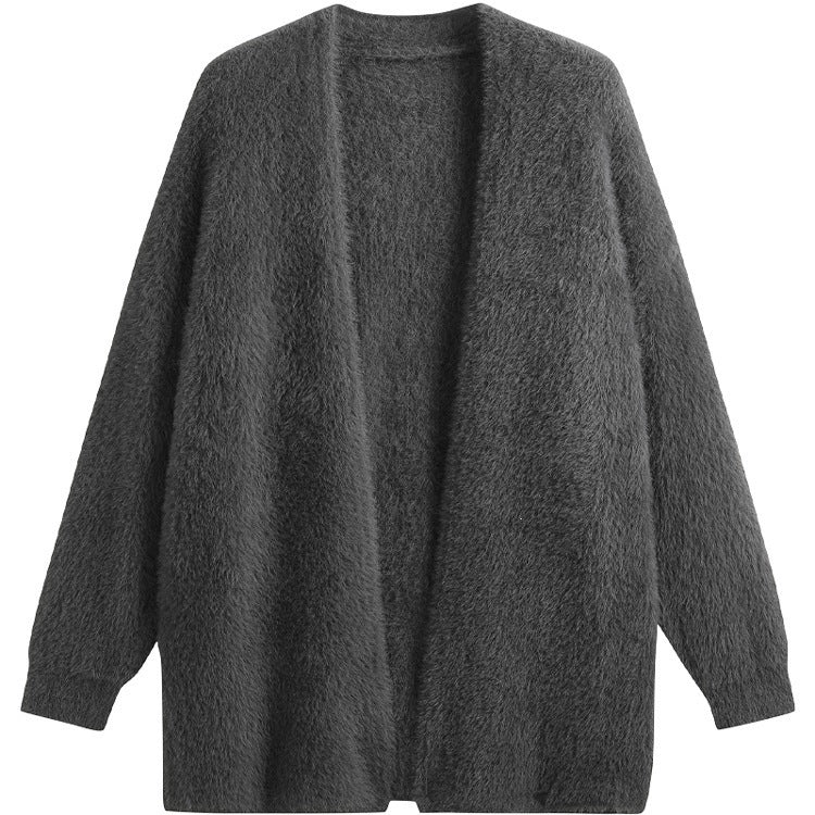 Cardigan lungo donna per autunno inverno. Comodo, caldo e ideale per un look casual o elegante.