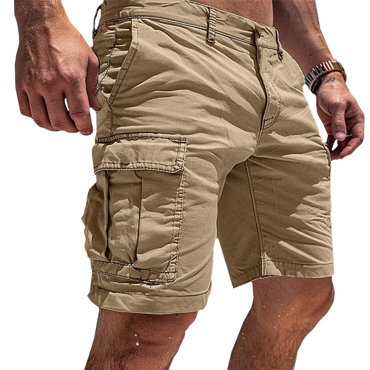 Pantaloncini donna cargo comodi, perfetti per il tempo libero. Vita elasticizzata e stile casual versatile.
