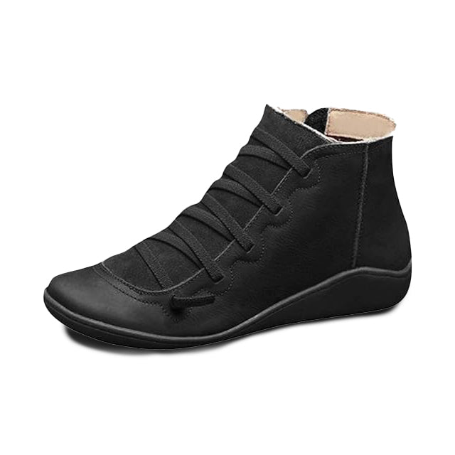 Stivaletti donna ammortizzati FlexiSupport per comfort duraturo, supporto ortopedico e passo antiscivolo.