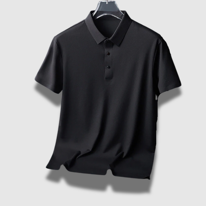 Polo uomo versatile per primavera/estate, comfort e stile elegante. Perfetta per abbigliamento casual.