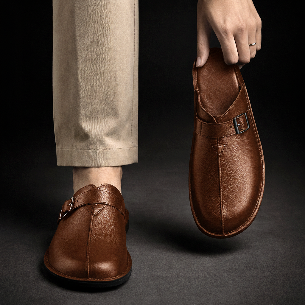 Calzature estive da donna, mules aperte con design raffinato.