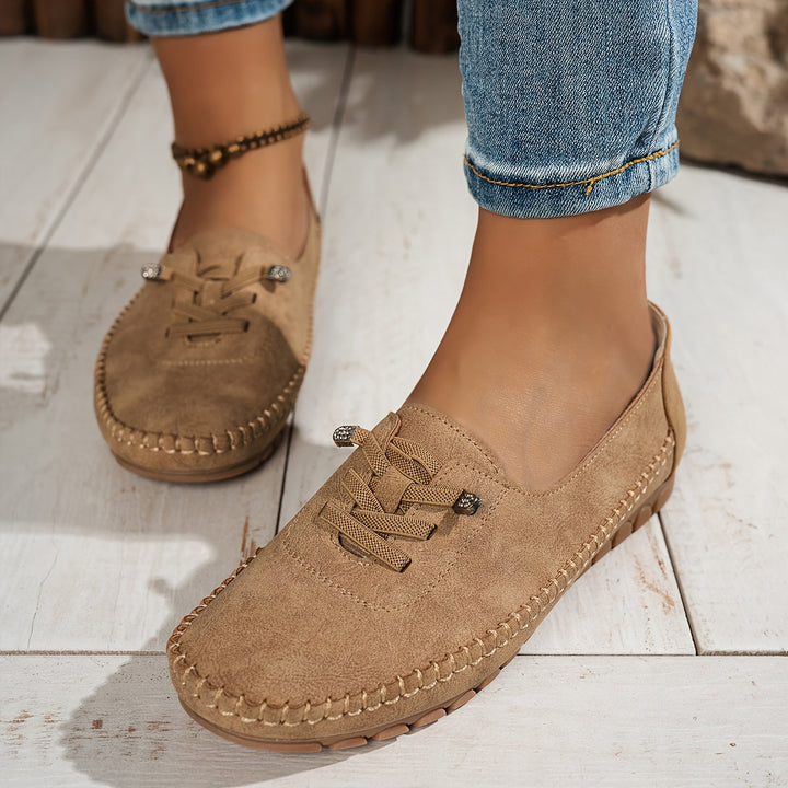 Mocassini donna blu, calzature comode per piedi sensibili, perfette per il supporto quotidiano.