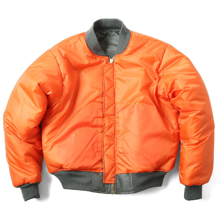 Bomber uomo stile pilota MA-1, giacca autunnale per moda e casual, vestibilità comoda.