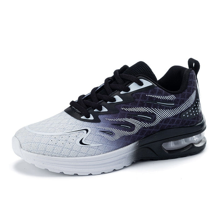 Scarpe da ginnastica donna traspiranti e leggere, perfette per running e moda sportiva, con tacco piatto.
