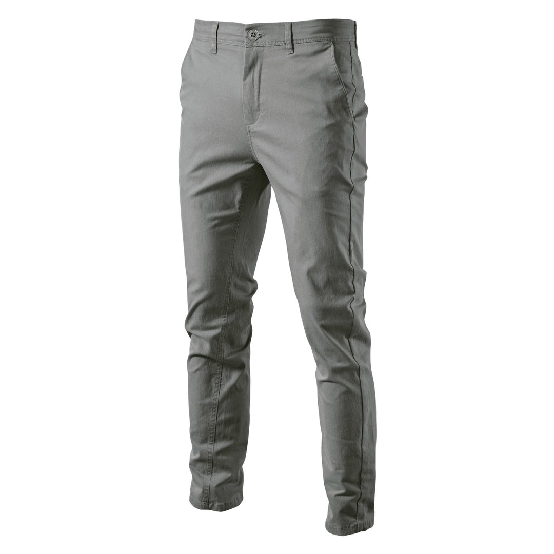 Pantaloni uomo casual ed eleganti, gamba dritta e vita media. Rinforzati e con zip, versatili per ogni occasione.
