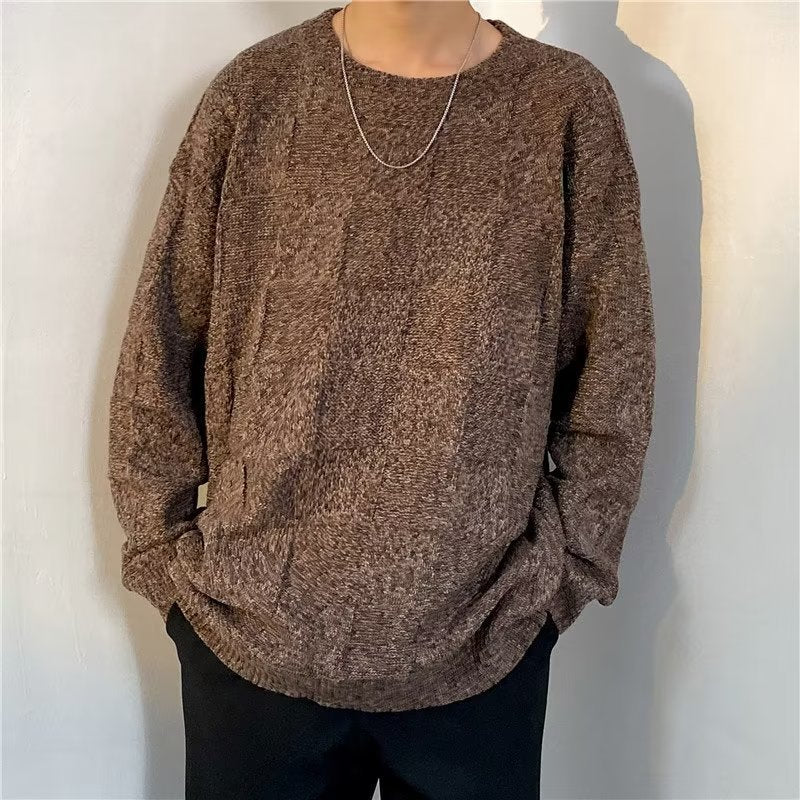 Pullover da uomo caldo e avvolgente per l'inverno, ideale per un abbigliamento maschile confortevole.