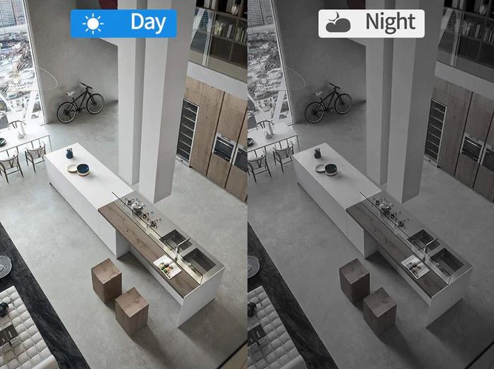 Microcamera WiFi portatile per sicurezza domestica, facile da nascondere, ideale per monitoraggio discreto di ambienti.