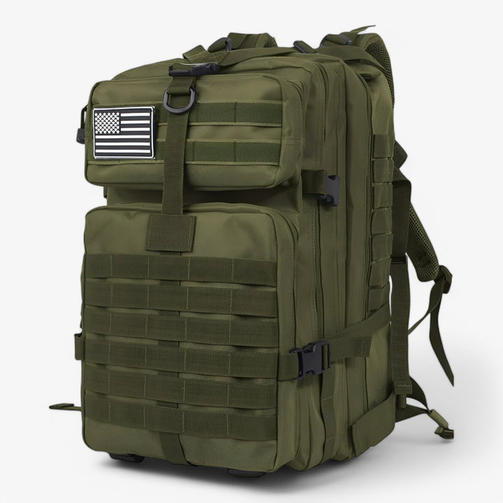 Zaino tattico unisex robusto e versatile, ideale per avventura, escursioni e viaggio.