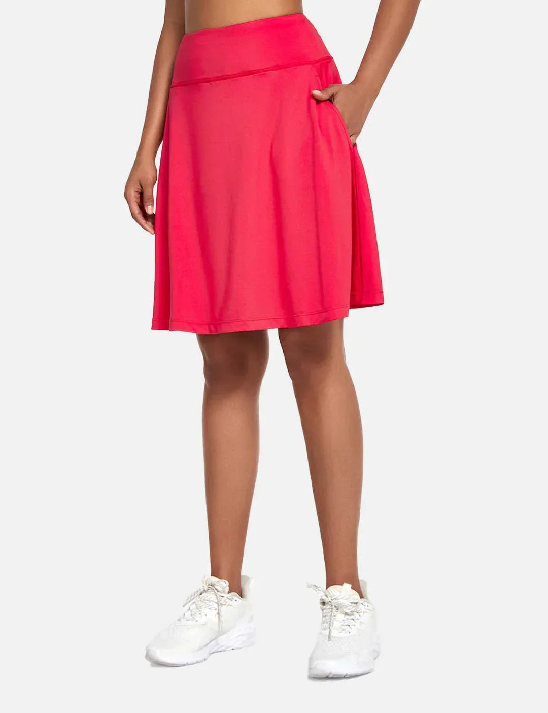 Pantaloncino gonna donna sportivo, con tasche laterali e vita alta, ottimo per il comfort estivo.