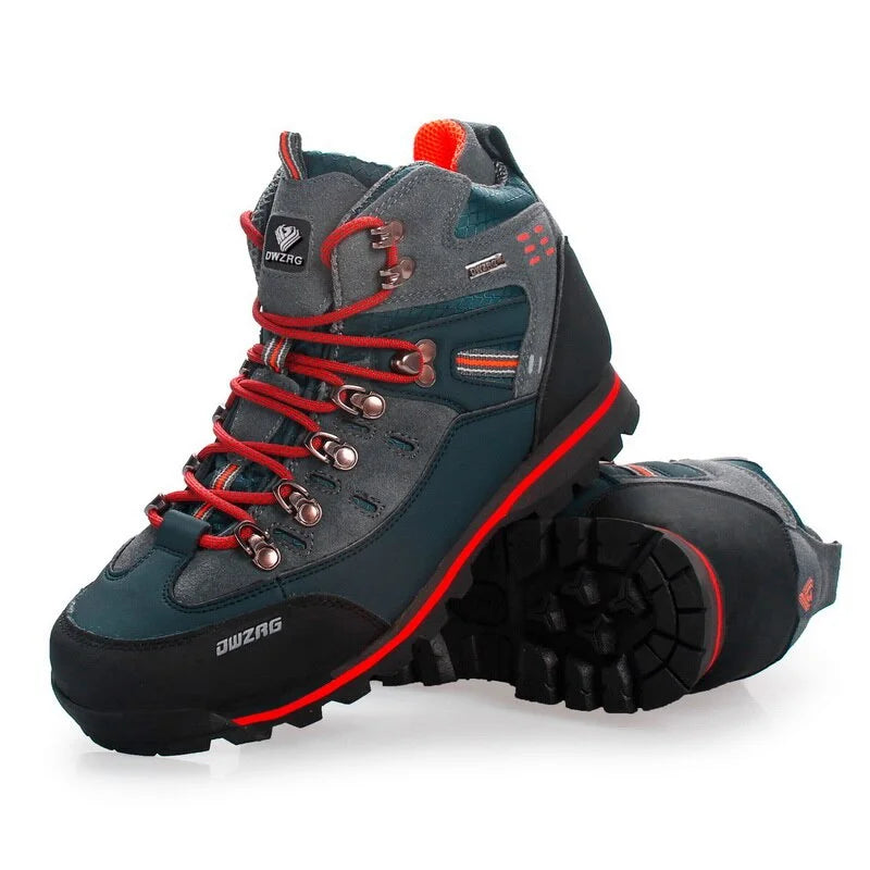 Scarpe da trekking uomo autunnali impermeabili, suola antiscivolo per escursionismo e passeggiate outdoor.