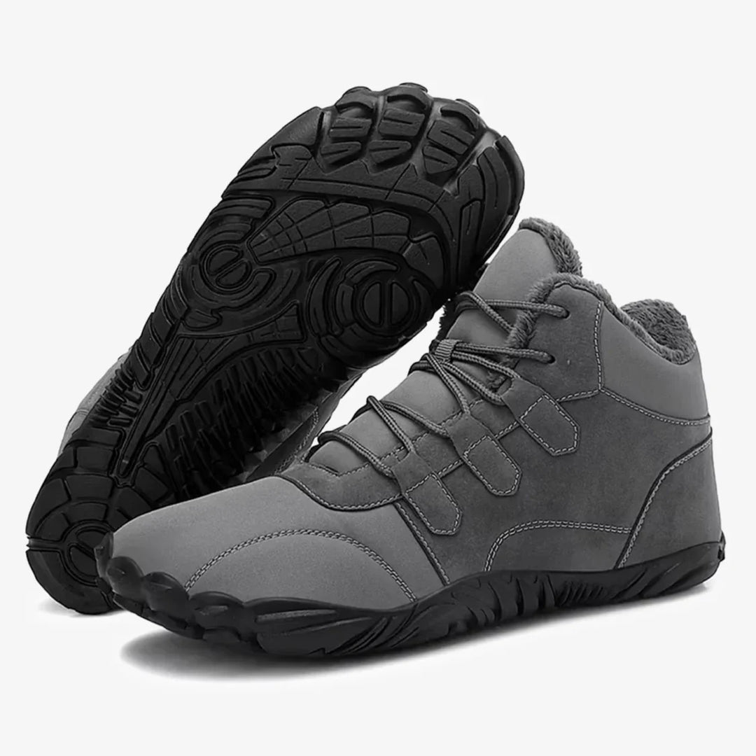 Scarpe minimaliste unisex, perfette per sport o uso quotidiano. Offrono comfort naturale e flessibilità per piedi sani.