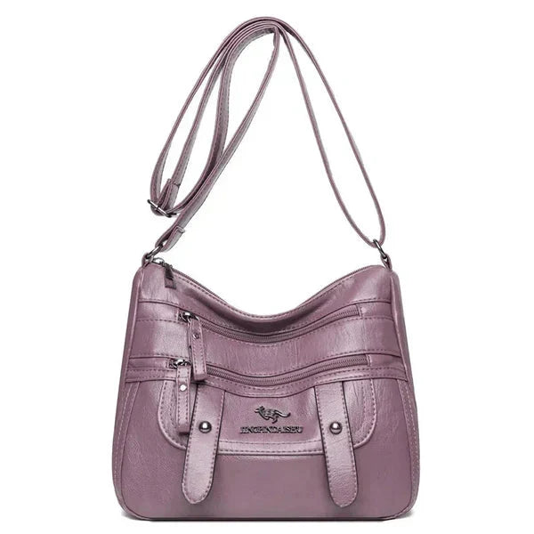 Borsa in pelle italiana per donna, sinonimo di stile e qualità, un classico senza tempo.
