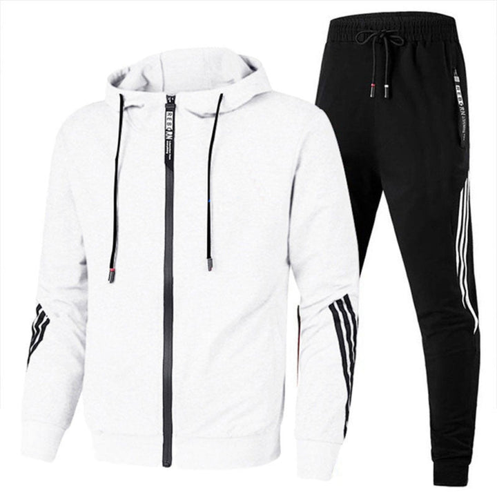 Moda uomo: completo sportivo athleisure casual ed elegante, perfetto per uno stile moderno e versatile tutto l'anno.