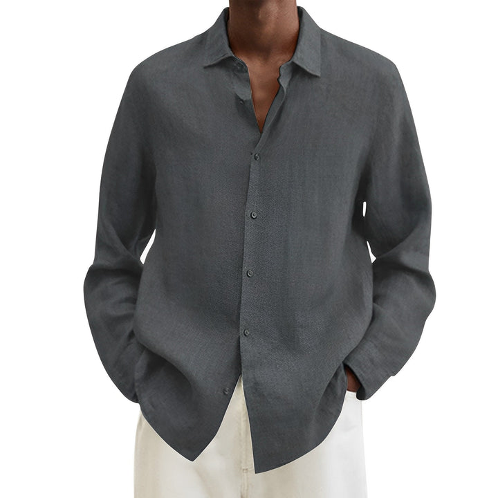Retro camicia uomo elegante casual, taglio moderno per vestibilità perfetta e stile impeccabile.