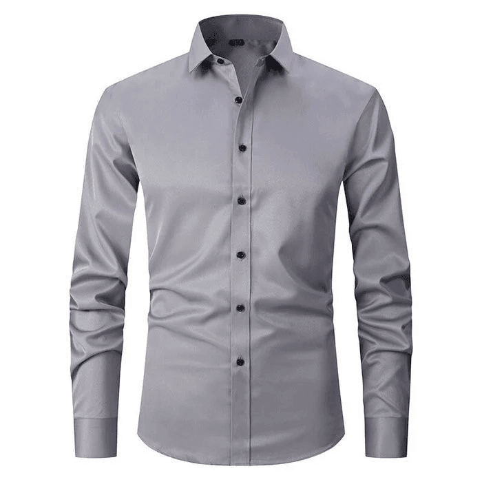 Camicia uomo versatile, per chi cerca eleganza, praticità anti-piega e vestibilità comoda.