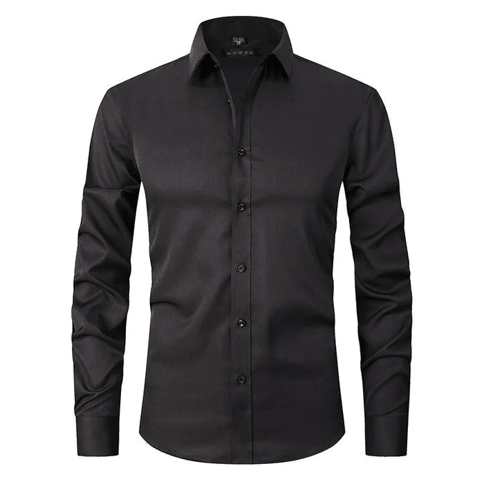 Camicia uomo business, bianca, non-iron, per un look impeccabile e pratico quotidiano.