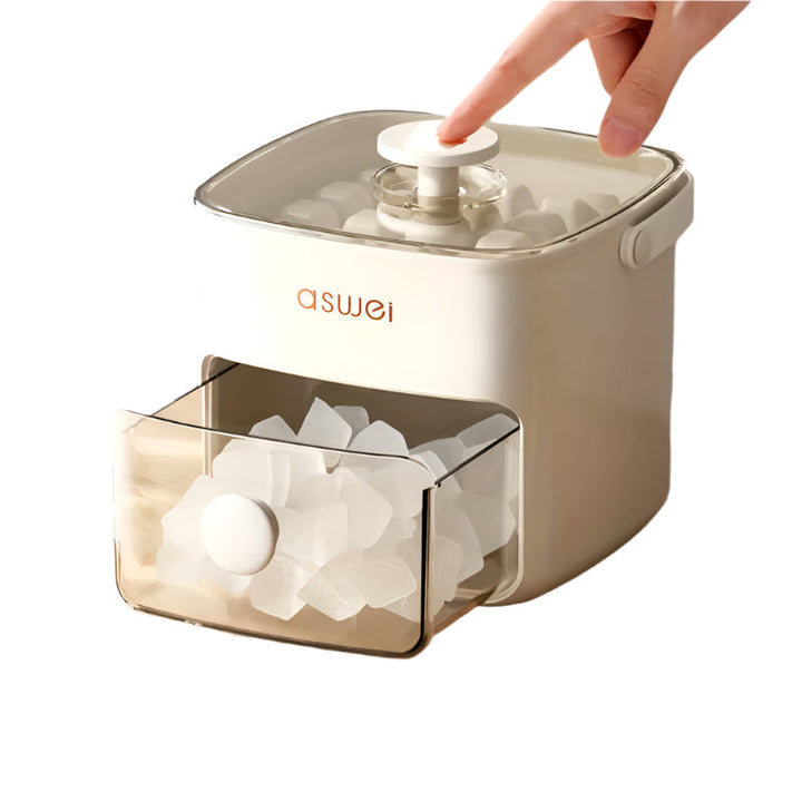 Macchina per ghiaccio compatta e silenziosa, ideale per bevande fresche in casa o per feste. Ghiaccio rapido.
