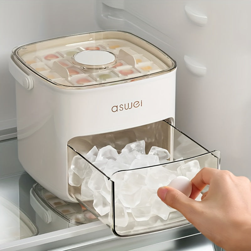 Elegante macchina ghiaccio da cucina per ghiaccio rapido. Perfetta per rinfrescare bevande a casa, pratica e silenziosa.