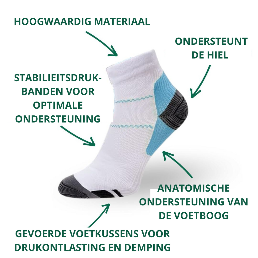 Calze a compressione per gravidanza da donna, supporto delicato per la circolazione e riduzione del gonfiore dei piedi.