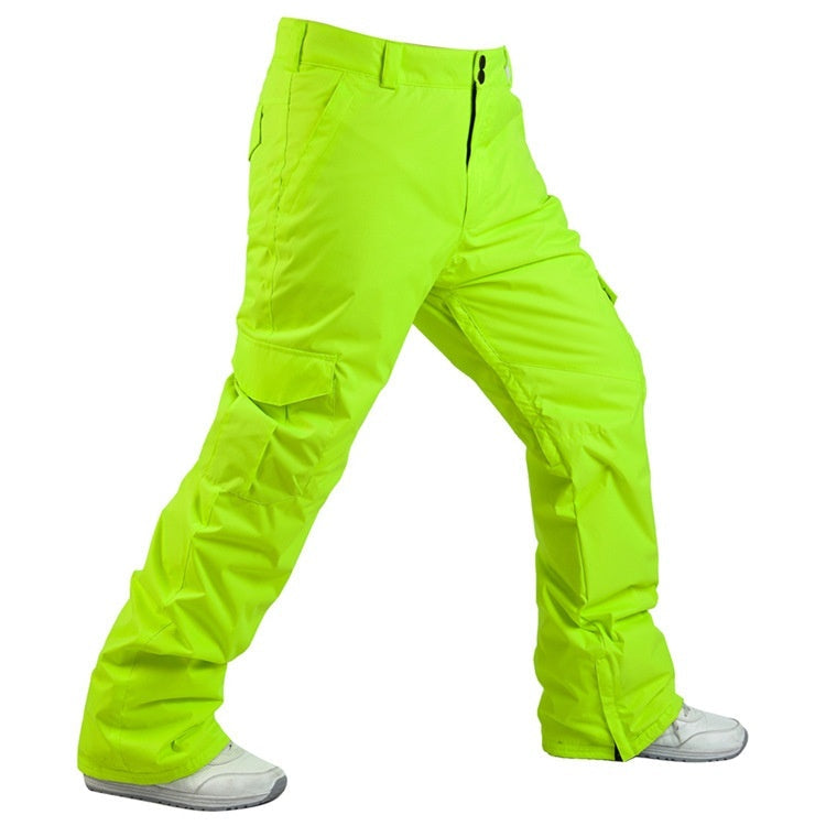 Pantaloni da sci uomo con vestibilità ampia, ideali per sci, snowboard e massimo comfort nell'abbigliamento neve.
