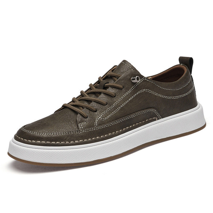 Scarpe uomo slip on eleganti e comode, nero/caffè. Ideali per un look casual o raffinato senza lacci.