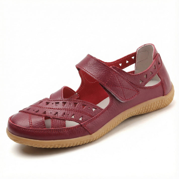 Sandali donna estivi con suola imbottita, leggeri e traspiranti, ideali per camminata confortevole.