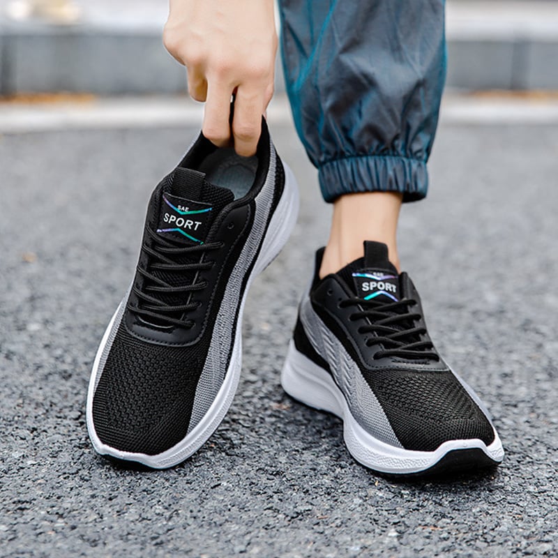Calzature uomo: sneakers con lacci, massimo comfort e stile versatile per ogni occasione.