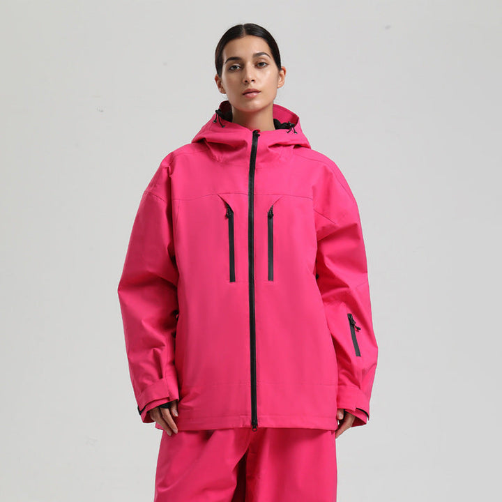 Giacca sci uomo in tessuto tecnico impermeabile e traspirante. Ideale per outdoor e sport invernali.