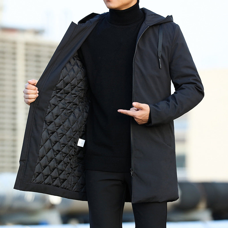 Giacca parka invernale uomo, calda e impermeabile. Ideale per freddo, antivento e stile moderno.