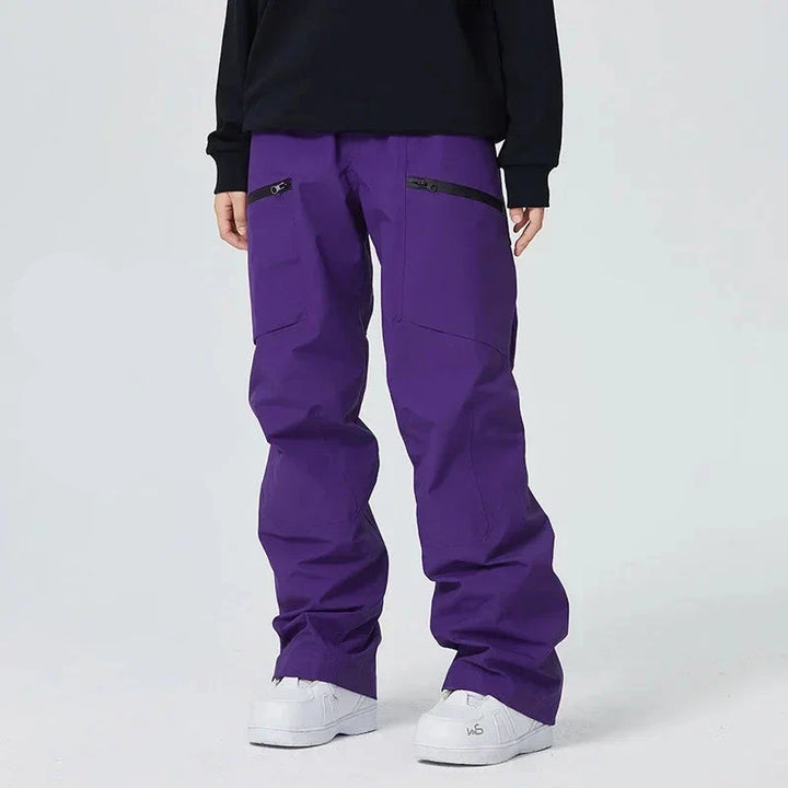 Pantaloni da sci uomo caldi e impermeabili per affrontare la neve. Ideali per snowboard, duraturi per l'inverno.