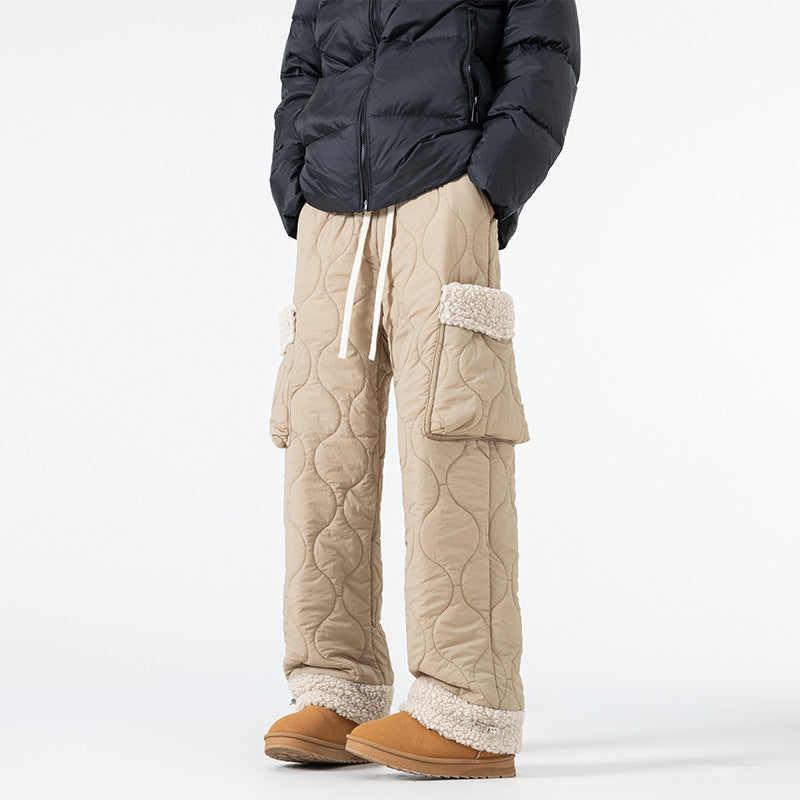 Pantaloni da neve verdi per uomo, caldi, impermeabili e sportivi, ottimi per lo sci e l'outdoor.