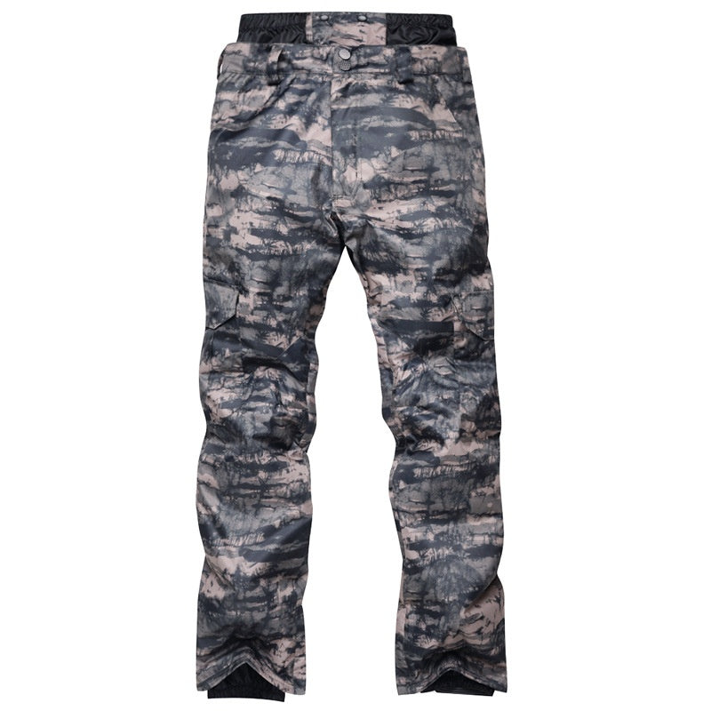 Pantaloni da sci uomo posteriori, offrono massima protezione e comfort per snowboard e attività invernali outdoor.