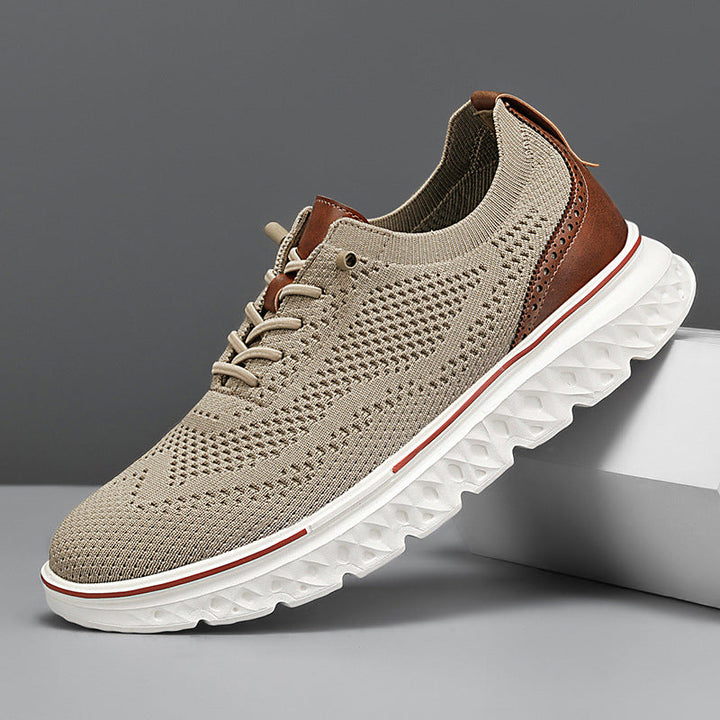 Stilosissime sneakers uomo basse, dal look moderno e leggero, perfette per un outfit casual e alla moda.