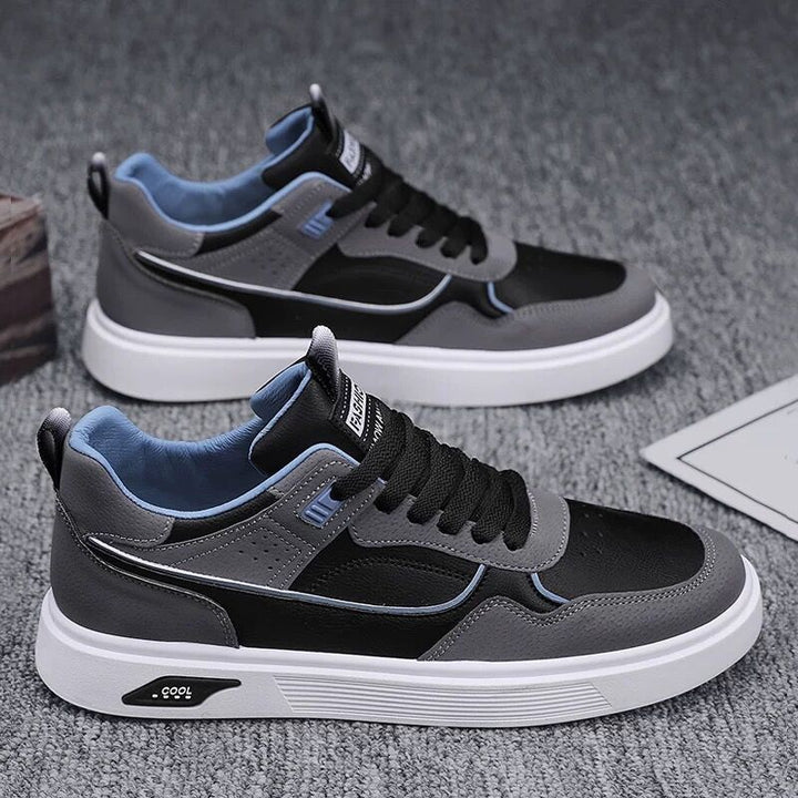 Sneakers uomo eleganti e casual con lacci, comfort traspirante per ogni giorno.
