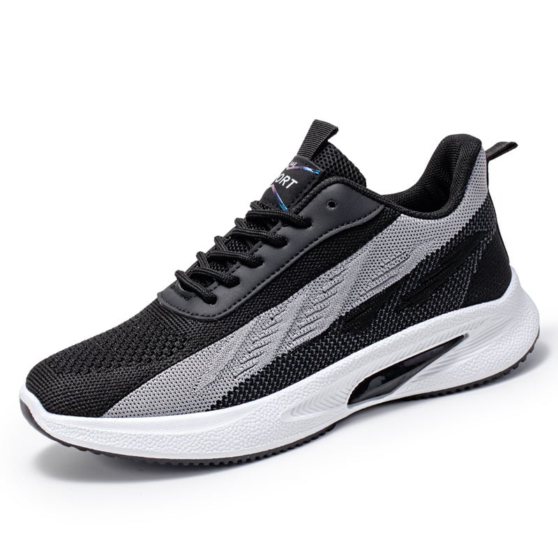 Sneakers uomo moderne con lacci, perfette per comfort e stile quotidiano.