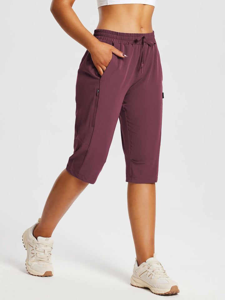 Capri donna per trekking e avventura, con tasche sicure e durabilità elevata.