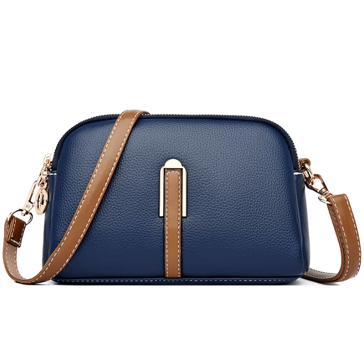 Borsetta a tracolla elegante da donna in vera pelle, un classico intramontabile per un look raffinato e chic.