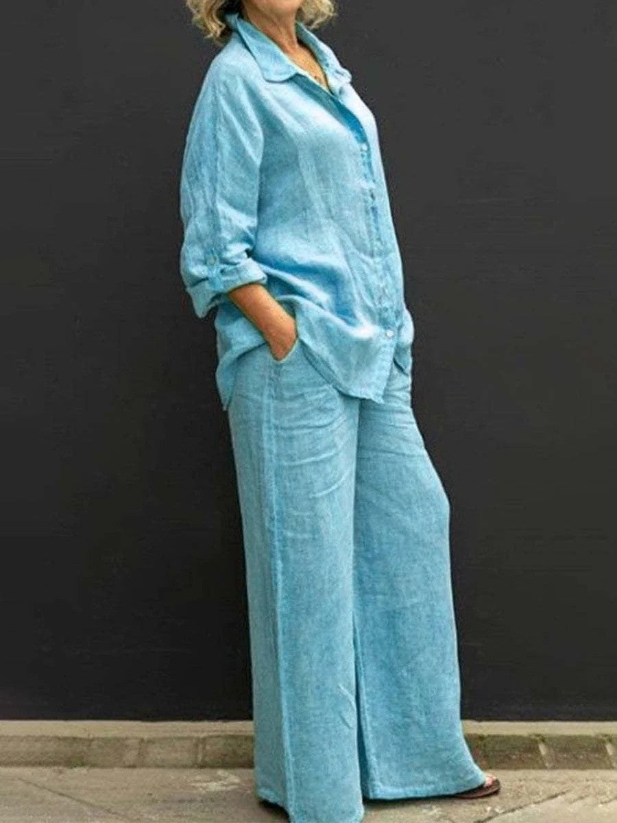 Completo sartoriale due pezzi da donna, elegante e invernale, per un'immagine professionale raffinata.