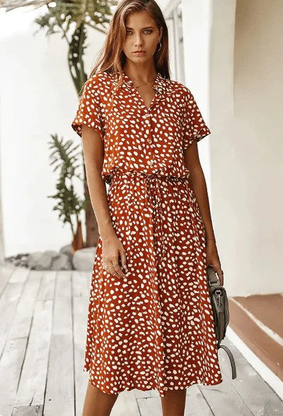 Abito estivo da donna morbido e leggero, perfetto per comfort e stile casual primavera/estate.