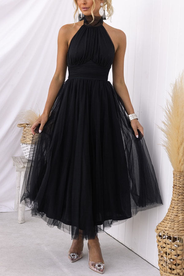 Vestito estivo elegante donna, scollo all'americana, abito maxi per un look mozzafiato.