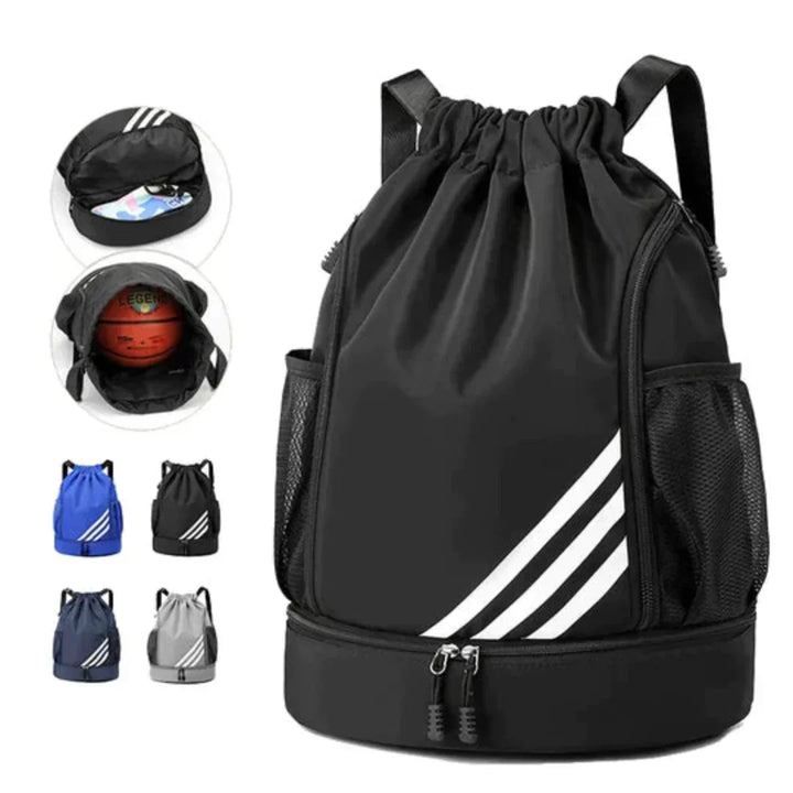 Borsone sportivo donna per palestra e fitness, con tracolla removibile, comodo e versatile.