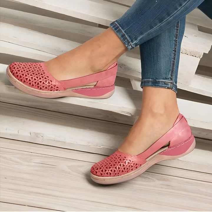 Scarpe donna da camminata con supporto ortopedico, memory foam. Ultra leggere, anti-stress per piedi stanchi.