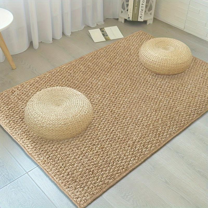 Accogliente zerbino d'ingresso naturale con trama rustica, aggiunge un tocco di eleganza e calore all'ingresso di casa.