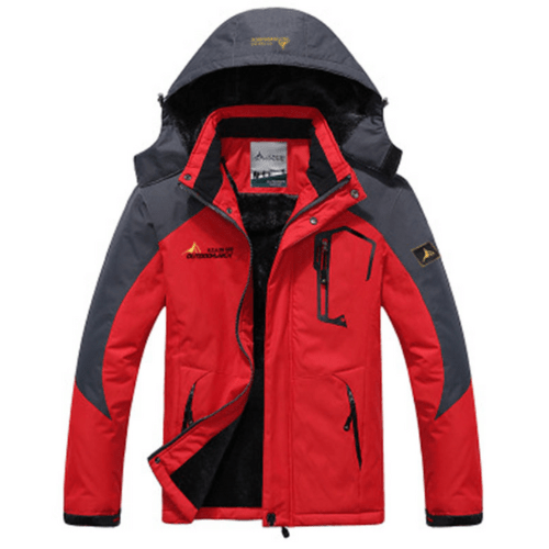 Giacca sci uomo invernale impermeabile e traspirante per comfort e calore in montagna.