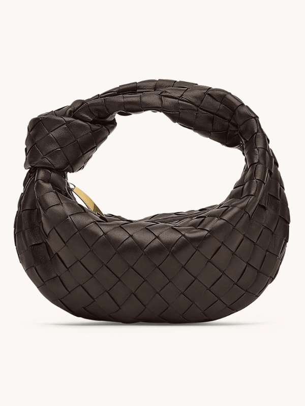 Versatile borsa intrecciata per donna, ideale come borsetta quotidiana e chic.